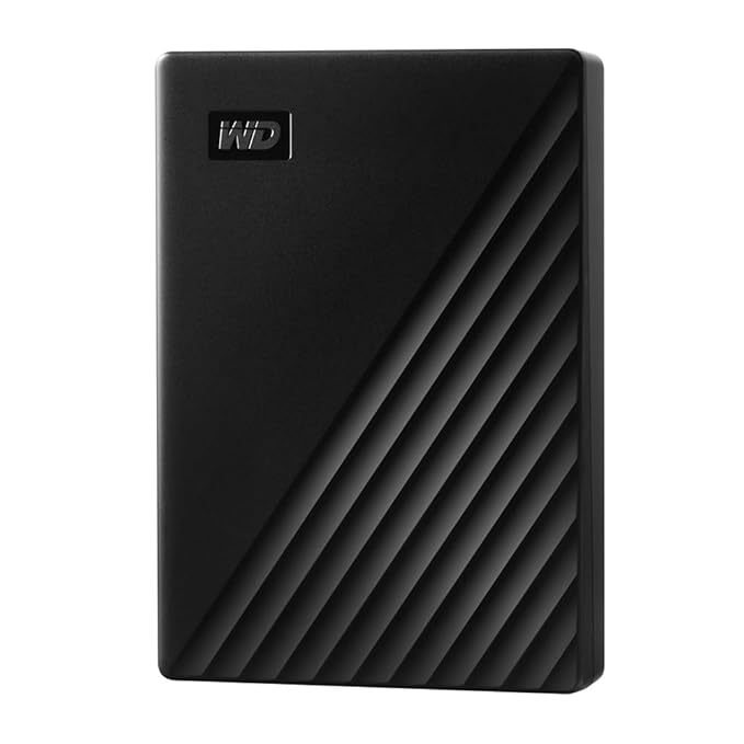 Western Digital WD My Passport 6TB Black – usb3.2_gen_2 Portable Hard Drive with Password Protection