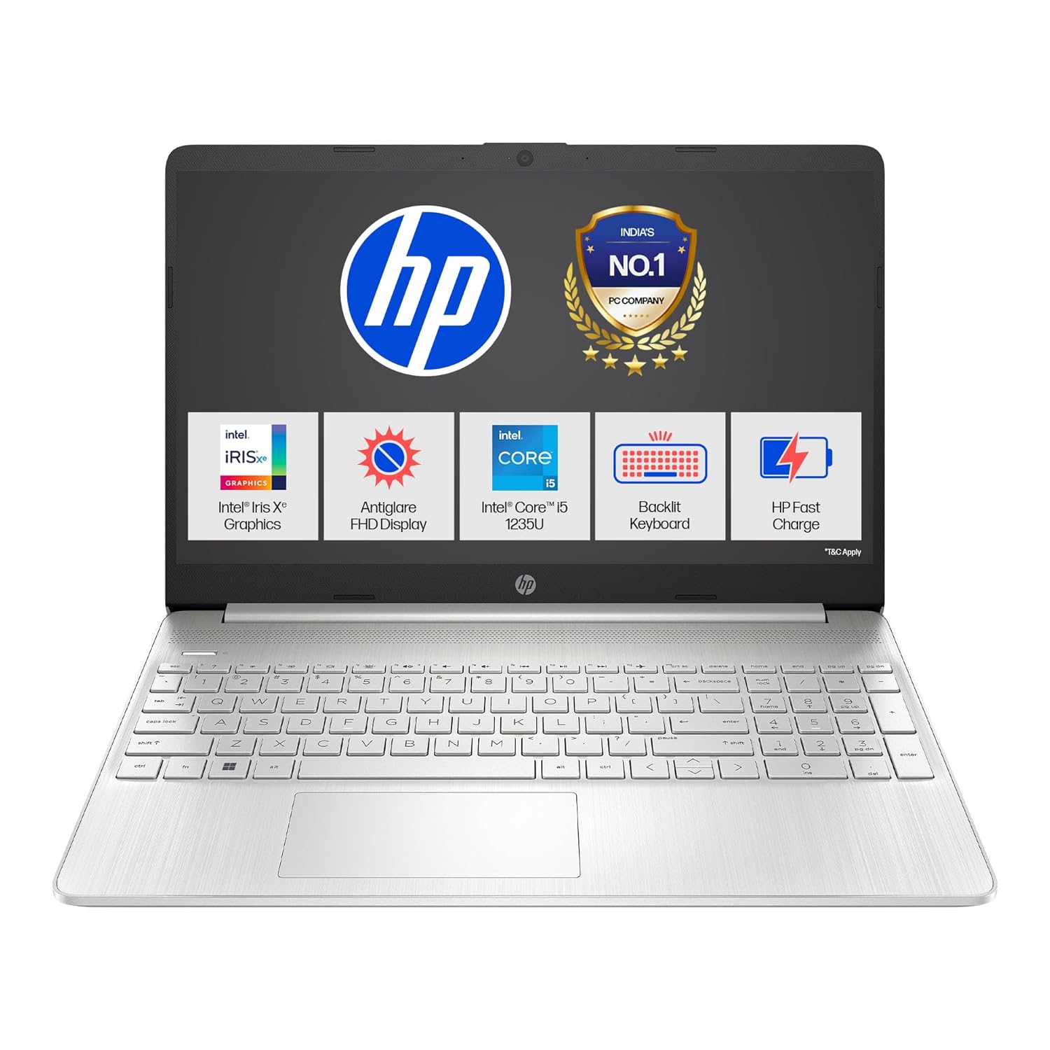 HP 15, 12th Gen Intel Core i5-1235U Laptop