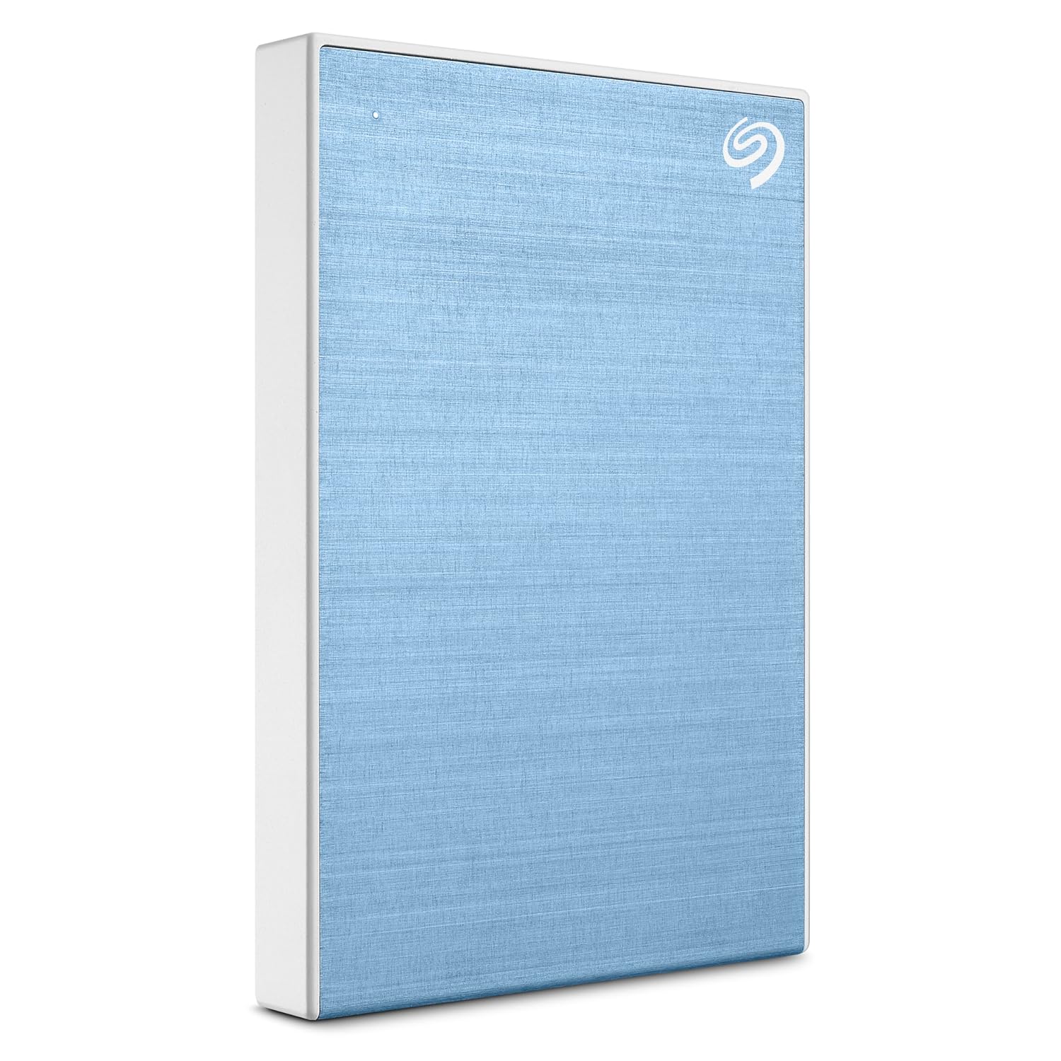 Seagate One Touch 1TB External HDD with Password Protection – Light Blue