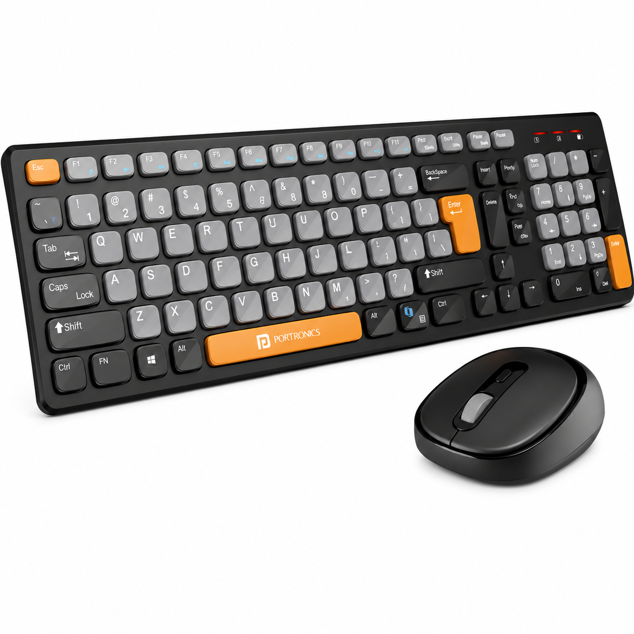 Portronics Key7 Combo Wireless Keyboard & Mouse Set